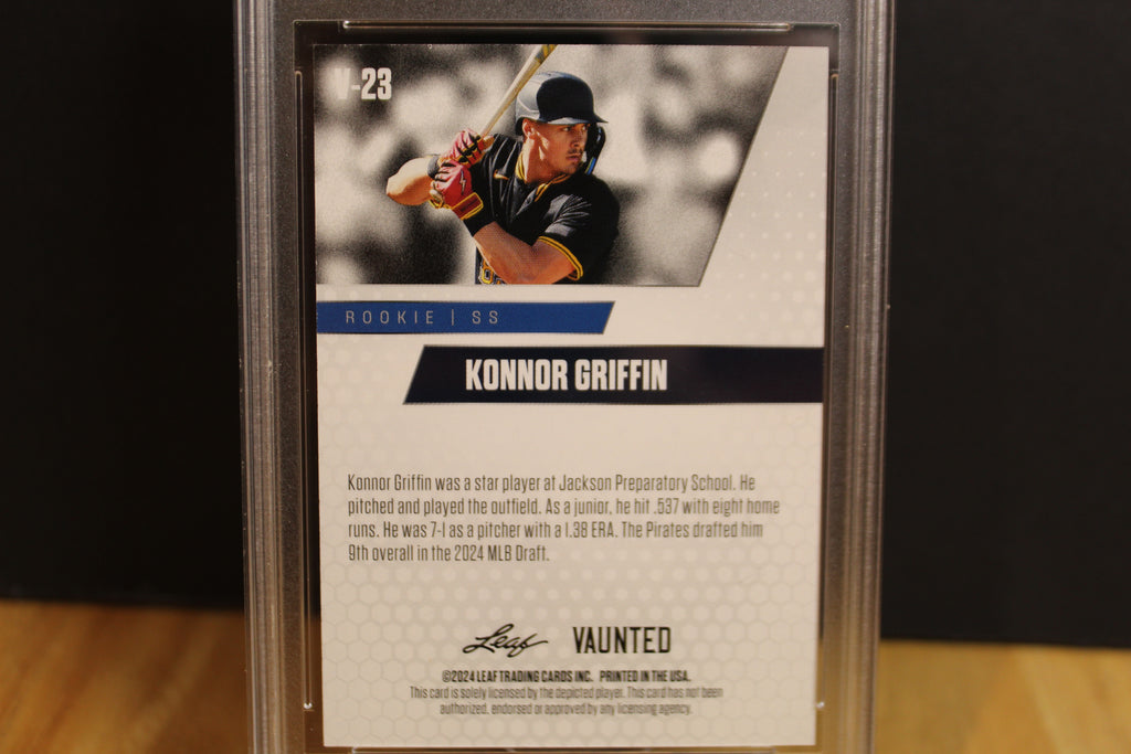 Konnor Griffin Graded Mint 10 Rookie Card