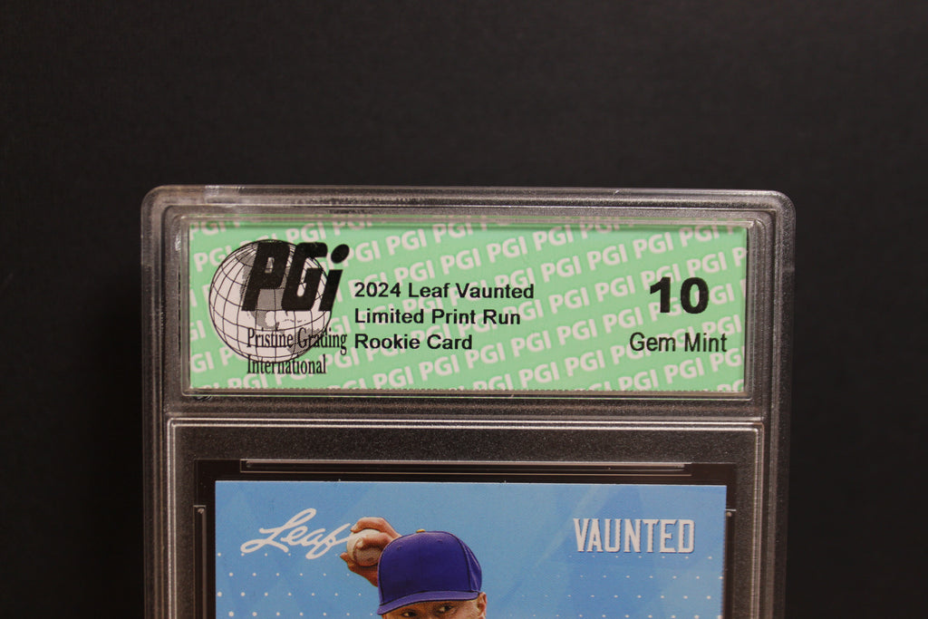 Paul Skenes graded mint 10 rookie card