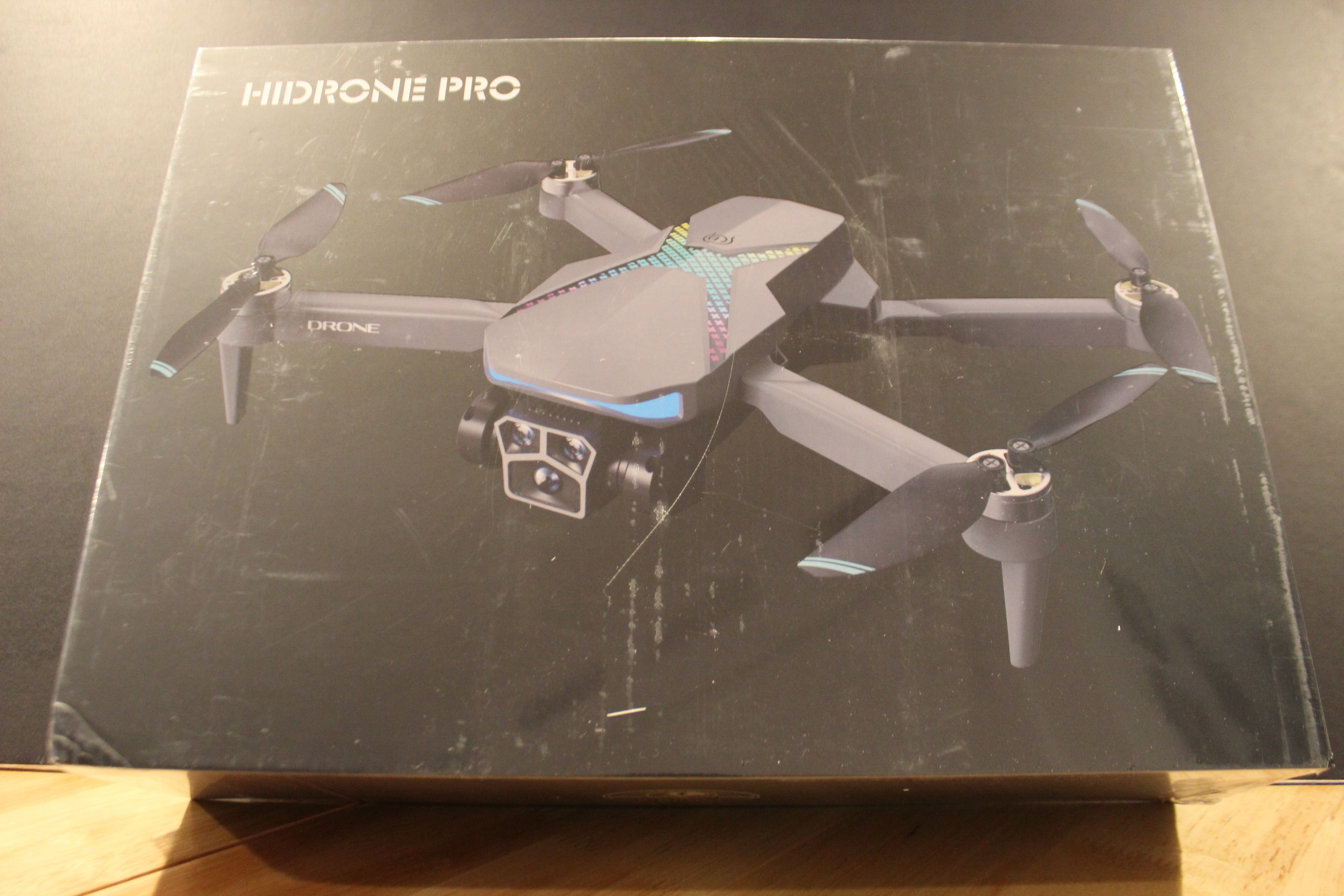 HiDRONE PRO – Foldable 4K Drone with Triple HD Cameras & Obstacle Avoidance
