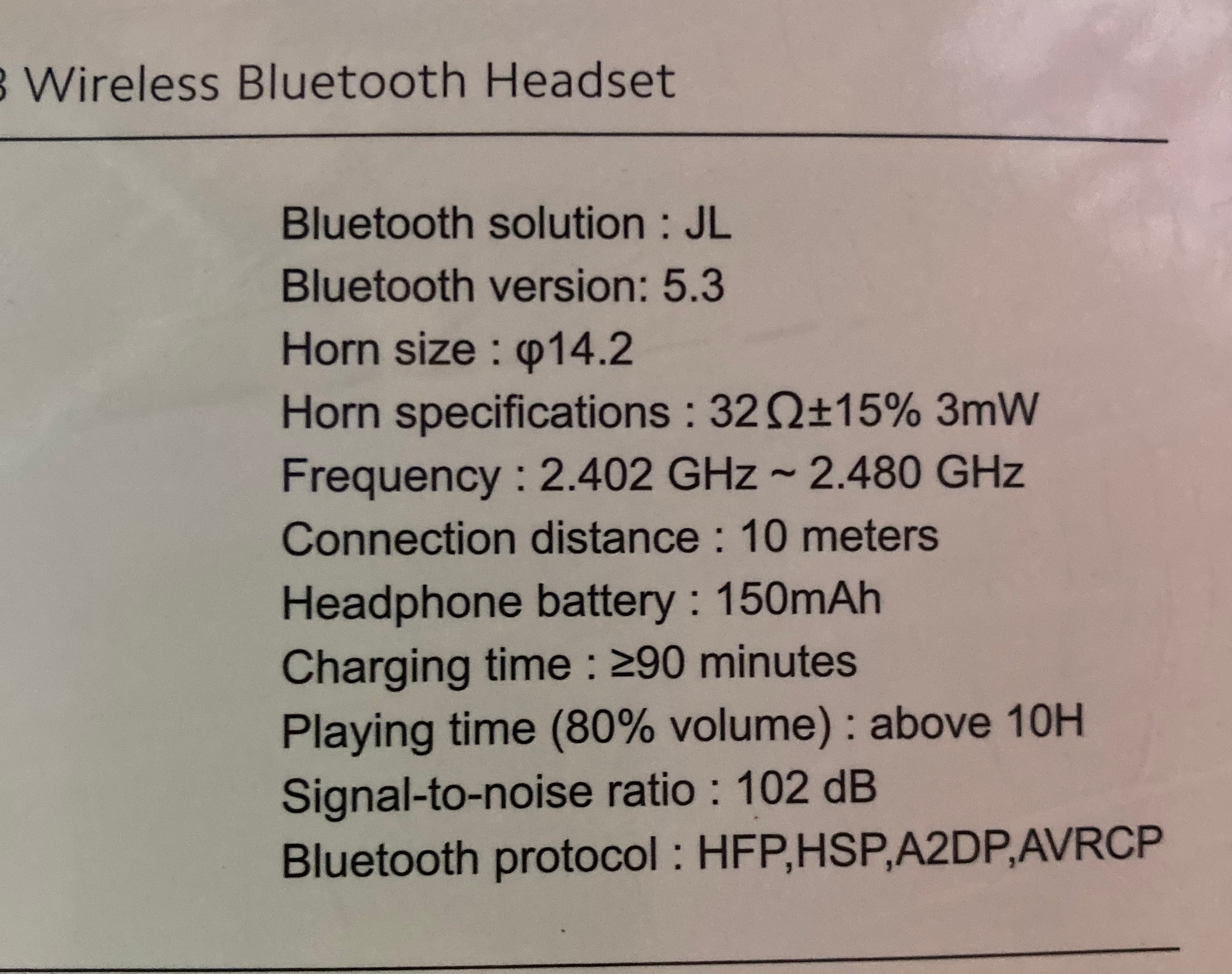 BG-EJ08 Wireless Sport Neckband Headset – Bluetooth 5.3 & Magnetic Earbuds
